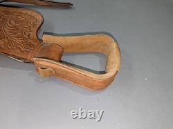 Western Leather Youth Child Horse Pony Kid Ranch Saddle