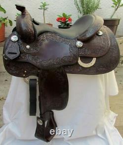 Western Pleasure Trail horse Co Reining Saddle 16 / All Sizes