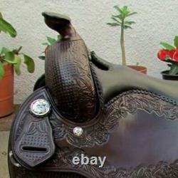 Western Pleasure Trail horse Co Reining Saddle 16 / All Sizes
