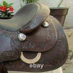 Western Pleasure Trail horse Co Reining Saddle 16 / All Sizes