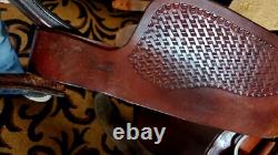 Western Ranch Saddle 14.5 seat 7 gullet