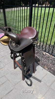 Western Riding Saddle