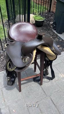 Western Riding Saddle