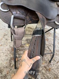 Western Roping Saddle