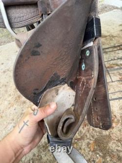 Western Roping Saddle