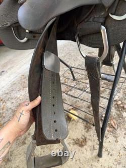 Western Roping Saddle