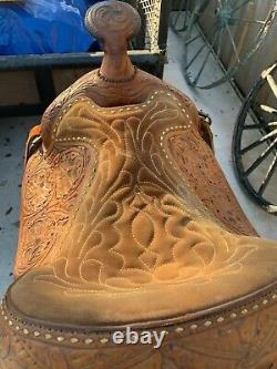 Western Roping Saddle a Emmons original 16 in great condition