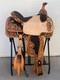 Western Roping Saddle Ranch Work Horse Saddle Free Ship Size 14- 18 Free Ship