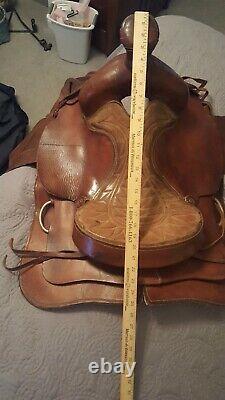 Western Saddle 14 Roper Barrel