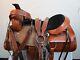 Western Saddle 15 16 17 18 Used Leather Roping Roper Ranch Pleasure Tack Set