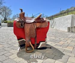 Western Saddle 16, Skirt Front To back Length 26 Southwest Saddlery