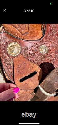 Western Saddle 16, Skirt Front To back Length 26 Southwest Saddlery