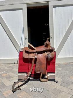 Western Saddle 16, Skirt Front To back Length 26 Southwest Saddlery