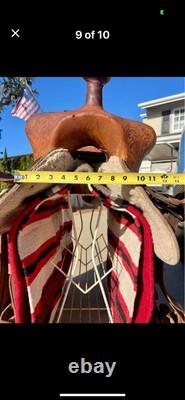 Western Saddle 16, Skirt Front To back Length 26 Southwest Saddlery