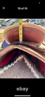 Western Saddle 16, Skirt Front To back Length 26 Southwest Saddlery