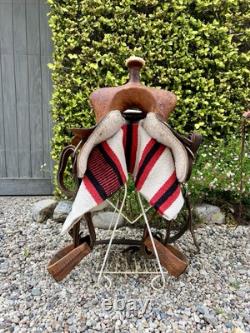 Western Saddle 16, Skirt Front To back Length 26 Southwest Saddlery