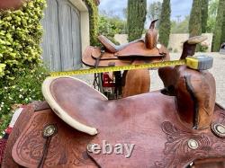 Western Saddle 16, Skirt Front To back Length 26 Southwest Saddlery
