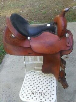 Western Saddle 17 Hand Made