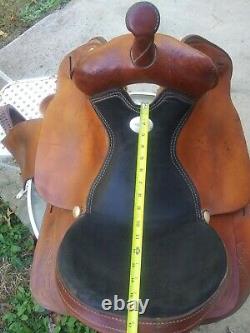 Western Saddle 17 Hand Made