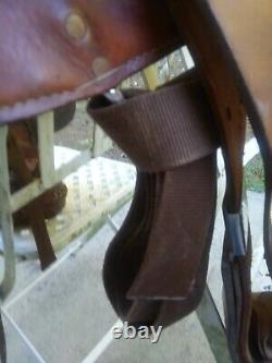 Western Saddle 17 Hand Made