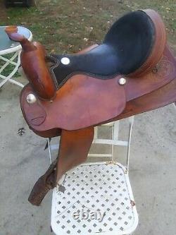 Western Saddle 17 Hand Made