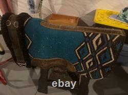 Western Saddle 17 inch, beautiful tooling