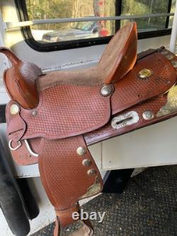 Western Saddle (All Purpose Pleasure), Breastplate, Headstall