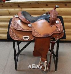 Western Saddle BILLY COOK Pro Reiner Saddle, #9602 Seat 15 Used Very Lightly