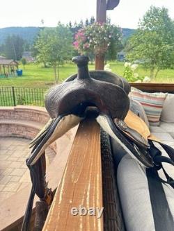 Western Saddle From A Well Know Brand Size 17 In Good Condition