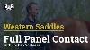 Western Saddle Full Panel Contact By Schleese Saddlery