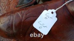 Western Saddle Hand Tooled Gorgeous Color Works Well Great Ride