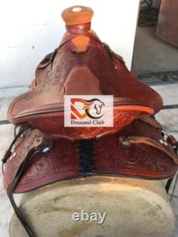Western Saddle Horse Wade Tree A Fork Western Premium Leather Work free ship