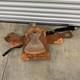 Western Saddle Leather Saddle 17 X 21 See Pics