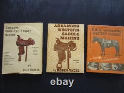 Western Saddle Making 3 Books from the 1980s