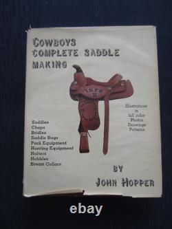 Western Saddle Making 3 Books from the 1980s