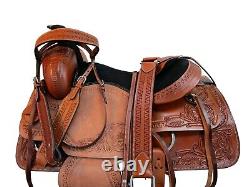 Western Saddle Roping Ranch Roper Pleasure Horse 15 16 17 18 Used Leather Tack