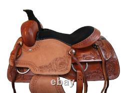 Western Saddle Roping Ranch Roper Pleasure Horse 15 16 17 18 Used Leather Tack