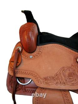 Western Saddle Roping Ranch Roper Pleasure Horse 15 16 17 18 Used Leather Tack
