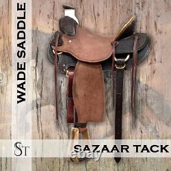 Western Saddle Roping Ranch Work Equestrian Trail Horse Wade Tree A Fork Tack