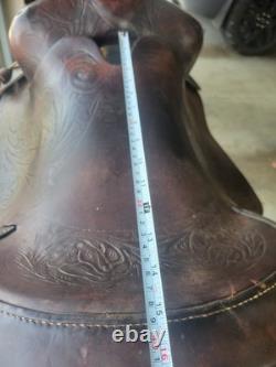 Western Saddle Saddle King of Texas 15in seat