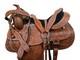 Western Saddle Trail Horse Pleasure Barrel Racing Tooled Leather Set 15 16 17 18