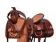 Western Saddle Trail Pleasure Hard Seat Rough Out Used Leather 15 16 17 18