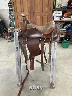 Western Saddle Used 16