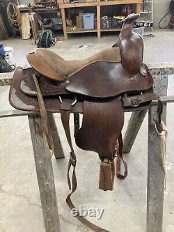 Western Saddle Used 16