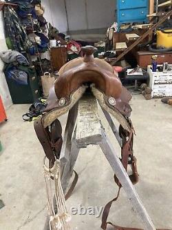 Western Saddle Used 16