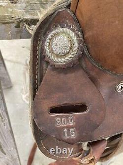 Western Saddle Used 16
