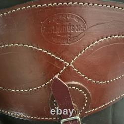 Western Saddle Vintage Nice All Leather Fittings Well Made