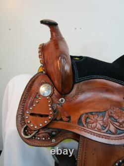 Western Saddle Youth Kids Pony Saddles Barrel Trail Pleasure Tack Set 10 12 13