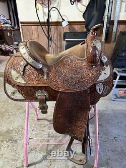 Western Show Saddle