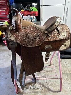 Western Show Saddle